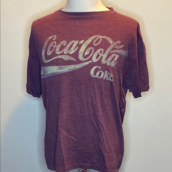 Newport Blue Other - Newport Blue Vintage Fit 'Coca-Cola' T-Shirt in Red Cotton (sz L)